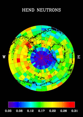 High-energy image of South Pole